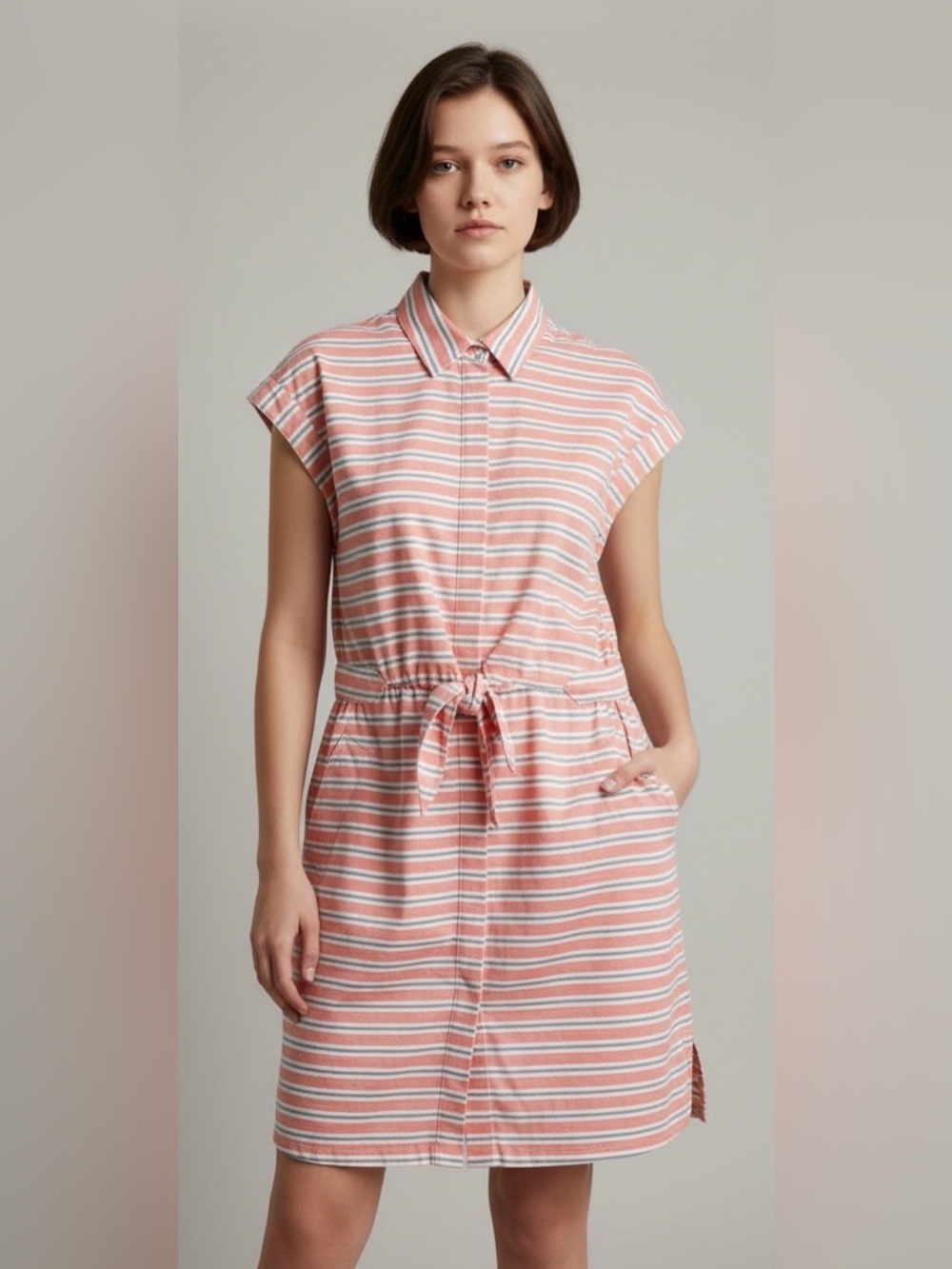 MAX MARA Finezza striped mini dress 🇮🇹